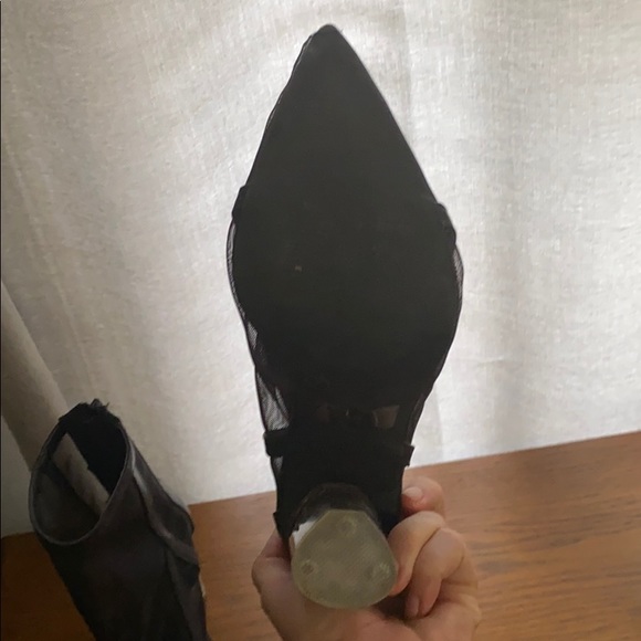 Size 7 - Nastygal Sheer and Acrylic Bootie - Picture 3 of 3